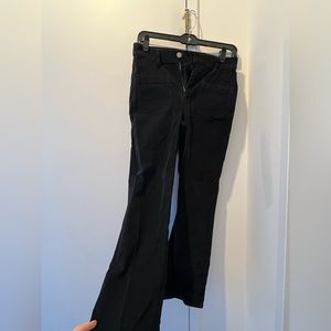Black corduroy pants-jcrew
